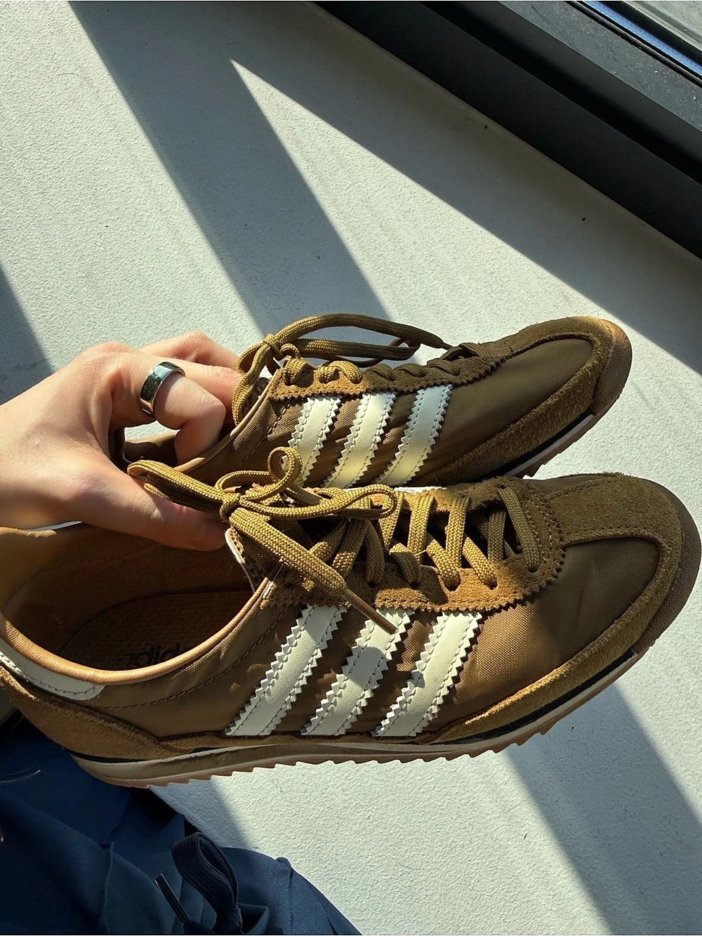 adidas SL 72 OG Sneakers Brown & White